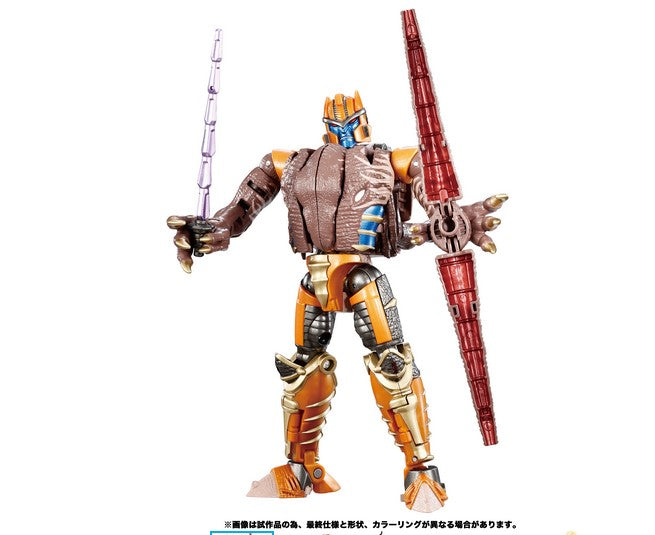 BWVS-06 Transformers Beast Wars Dinobot vs Tarantulas dinobot view