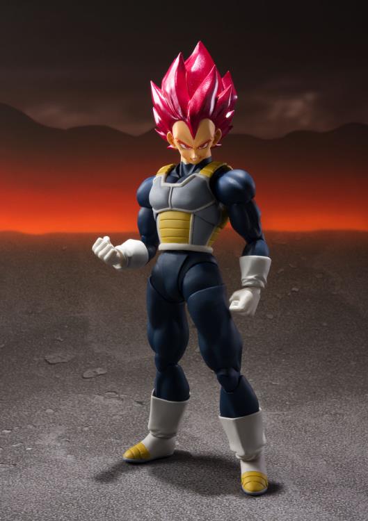 Super Saiyan God Super Saiyan Vegeta 15th Anniversary Version Exclusive "Dragon Ball Super: Broly" - Tamashii Nations S.H.Figuarts