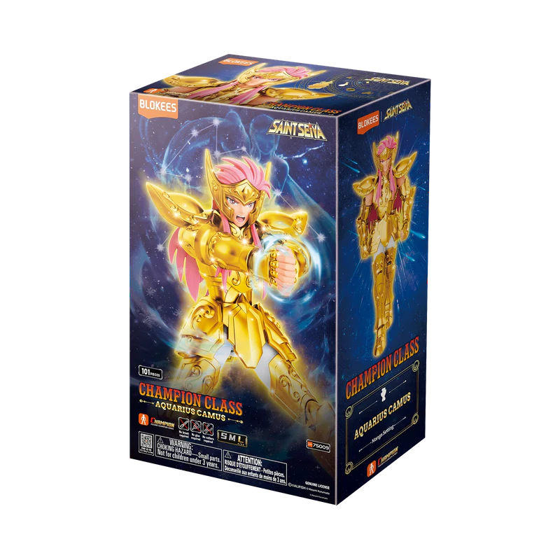 Saint Seiya Blokees Champion Class 08 Aquarius Camus | Blokees