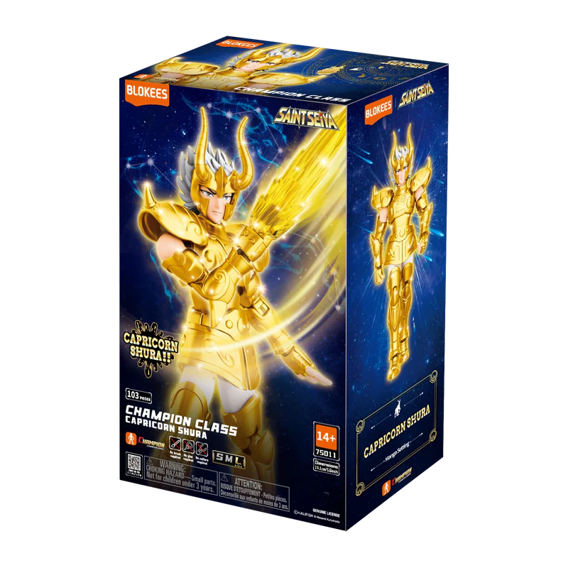 Saint Seiya Blokees Capricorn Shura Champion Class "Saint Seiya" | Blokees Model Kit