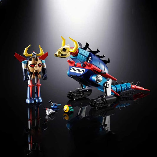 Chogokin Daikumaryu & Gaiking "Dino Mech Gaiking" Chogokin 50th Anniversary reissue | Bandai Tamashii Nations