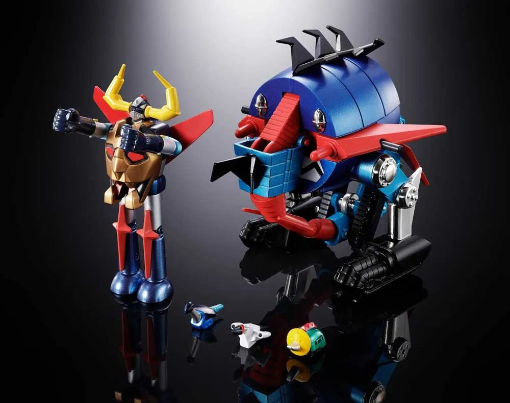 Chogokin Daikumaryu & Gaiking "Dino Mech Gaiking" Chogokin 50th Anniversary reissue | Bandai Tamashii Nations