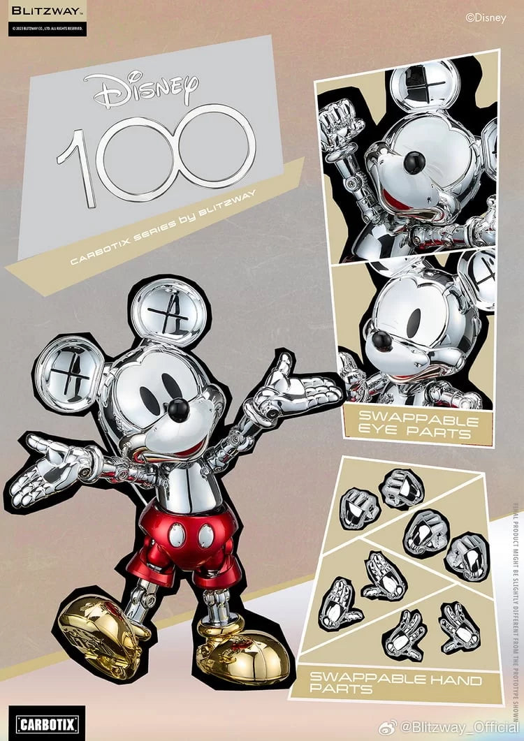 その他 BLITZWAY CARBOTIX Mickey Mouse (D100Ver Blitzway x Carbotix 5PRO Studio Disney D100 Mickey Mouse and