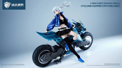 Nuke Matrix Cyber Forest (Fantasy Girls) Cyclone Hopper: Yip Fung Sim 1/12 Scale Model Kit (With Bonus) | Nuke Matrix