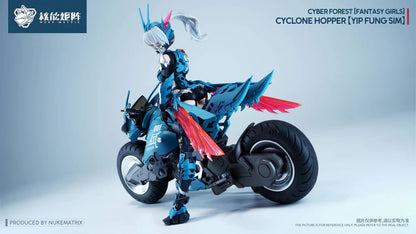 Nuke Matrix Cyber Forest (Fantasy Girls) Cyclone Hopper: Yip Fung Sim 1/12 Scale Model Kit (With Bonus) | Nuke Matrix