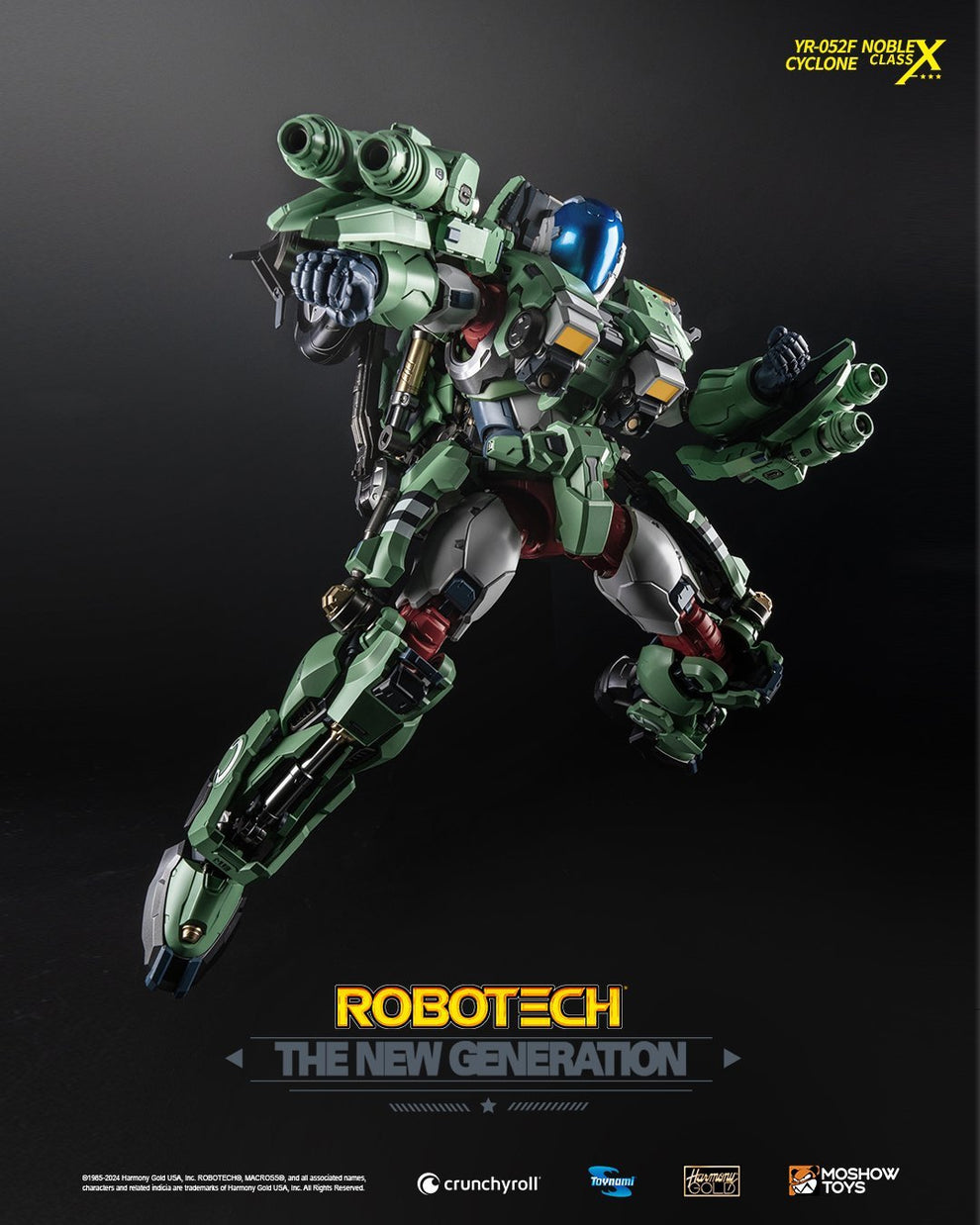 Robotech Motorcycle Rook Moshow YR-052F Noble Class X Robotech The New Generation Cyclone Motor ...