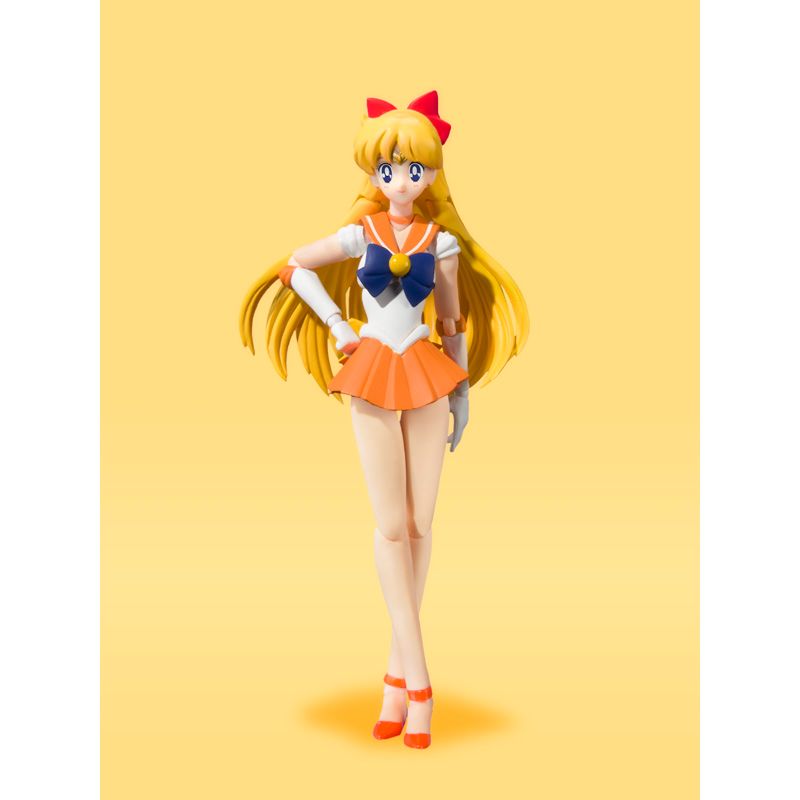 S.H.Figuarts Sailor Venus Animation Color Edition "Sailor Moon" | Bandai Tamashii Nations