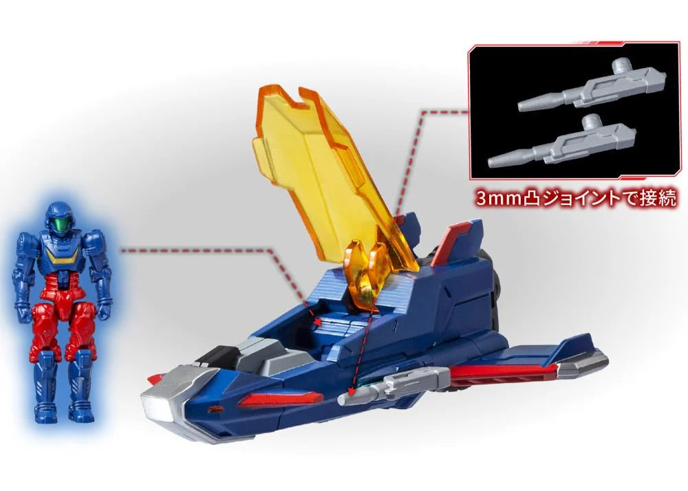 Diaclone DA‑118 Dia‑Battles X‑1 (Battles X‑02) | Takara Tomy
