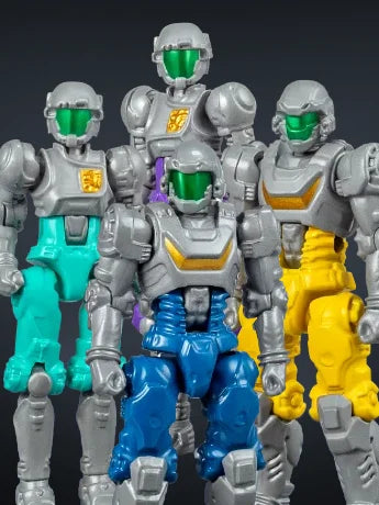 Diaclone DA-125 Cosmo Maneuver Dia-Nauts Exclusive 4 Figure Set