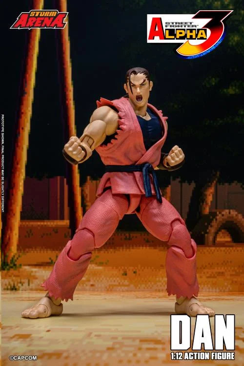 Pre Order Street Fighter Alpha 3 Storm Arena Dan 1/12 Scale Action Figure
