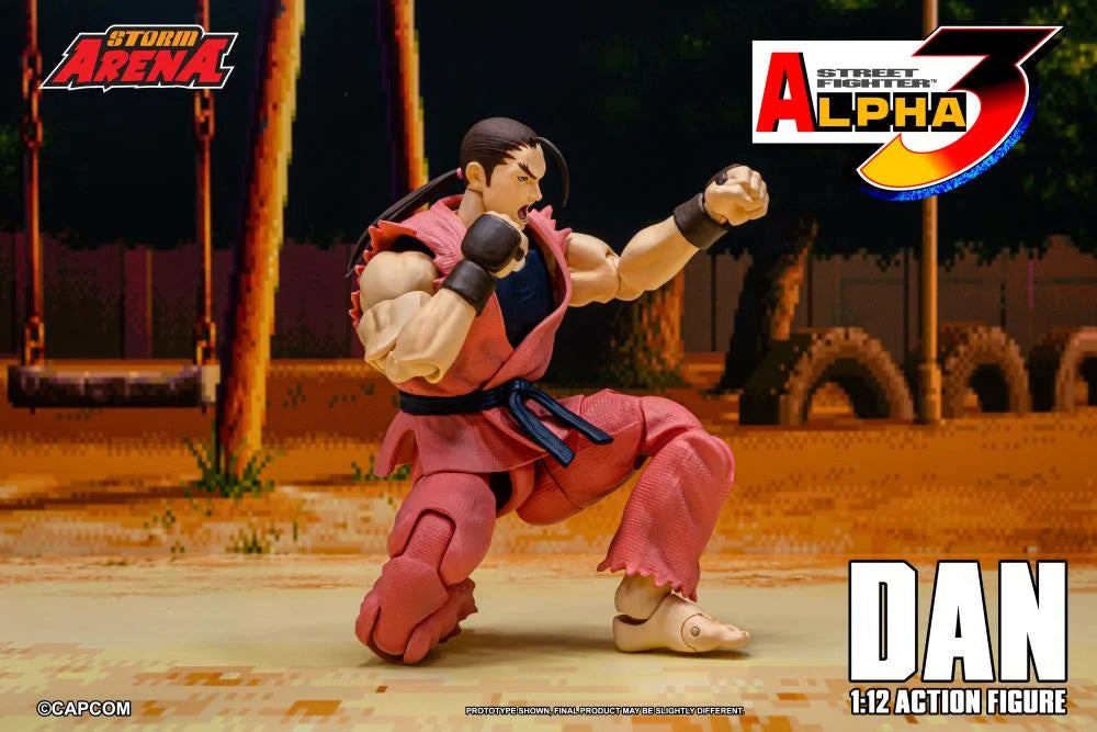 Storm Arena Dan "Street Fighter Alpha 3" 1/12 Scale Action Figure | Storm Collectibles