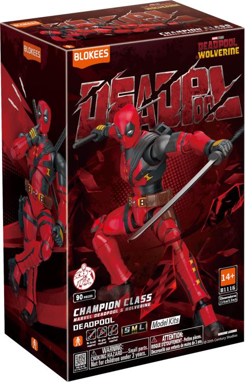 Marvel Blokees Deadpool Champion Class CC04 "Deadpool & Wolverine" | Blokees