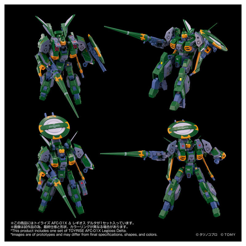 Toyrise Genesis Climber Mospeada - AFC-01X Delta Legioss Delta "Robotech" | Takara Tomy