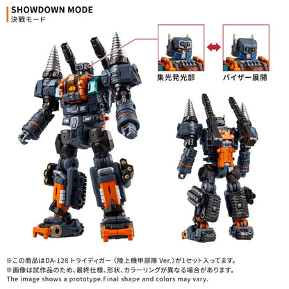 Diaclone DA-128 Tridigger Showdown Mode