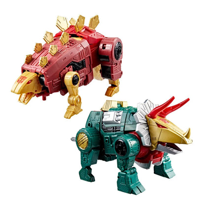 Age of Prime Generations Select Leader Class G2 Universe Dinobots Slug and Snarl "Transformers" | Hasbro