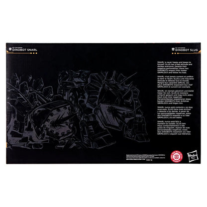 Age of Prime Generations Select Leader Class G2 Universe Dinobots Slug and Snarl "Transformers" | Hasbro