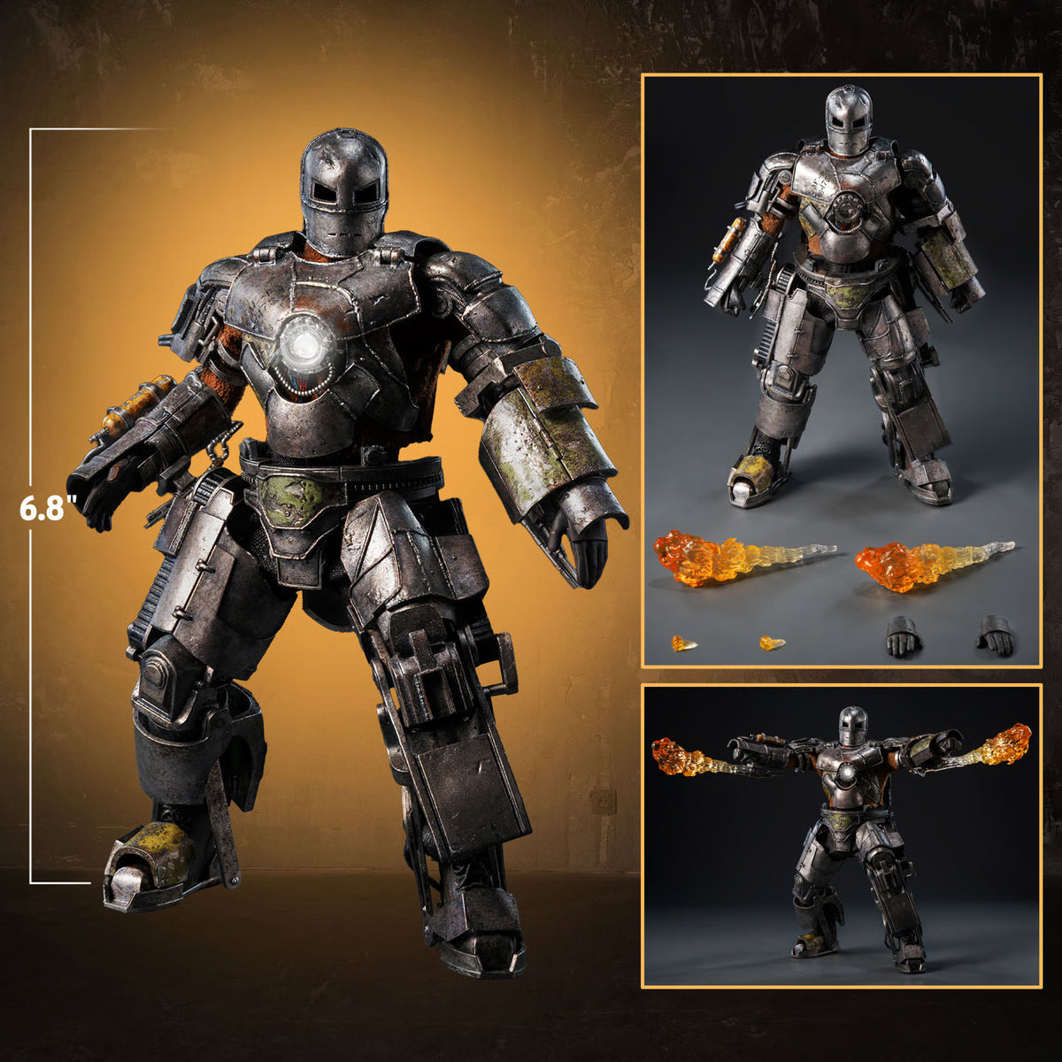 DLX Iron Man Mark 1 "Iron Man" | Threezero