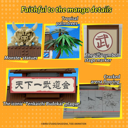 Dragon Ball Tenkaichi Budokai 87003 "Dragon Ball Z" Building Block Set | Pantasy