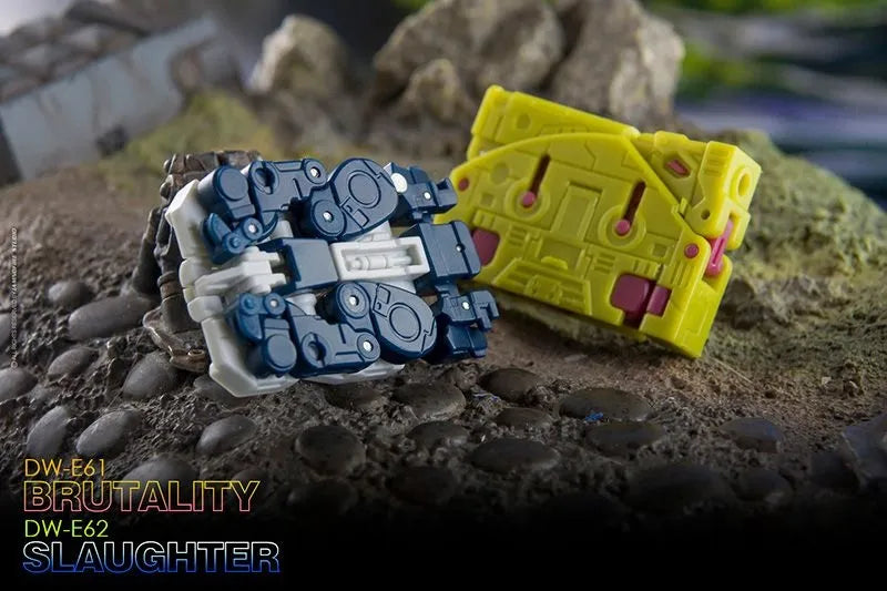 DW-E61 Brutality and DW-E62 Slaughter "Transformers" Set of 2 | Dr. Wu