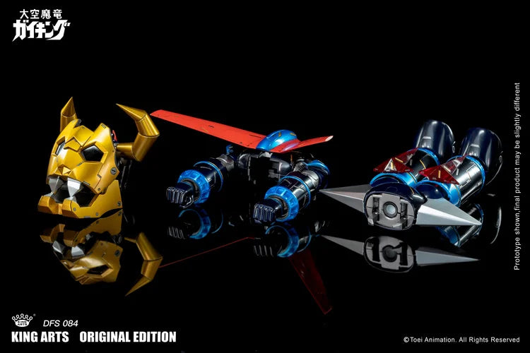 Divine Demon-Dragon Gaiking DFS084 Gaiking Original Edition Figure transformed to 3 pieces