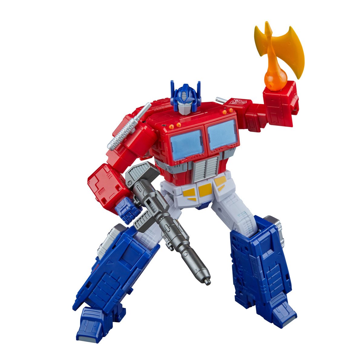 Transformers Studio Series Commander Class SS 86 Optimus Prime holding weapons