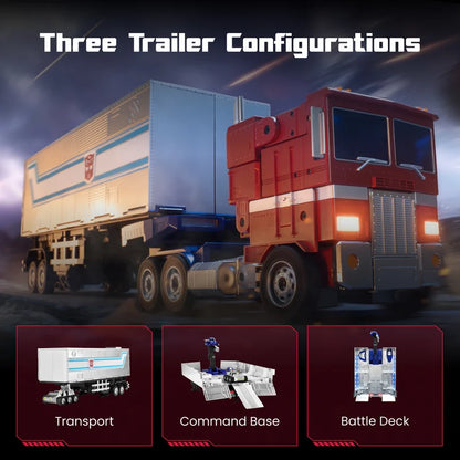 Robosen Elite Optimus Prime & Trailer Kit Combo Kit | Robosen
