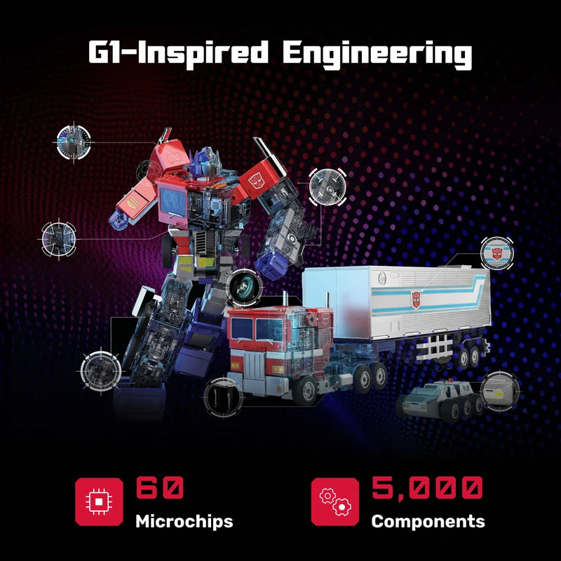 Robosen Elite Optimus Prime & Trailer Kit Combo Kit | Robosen