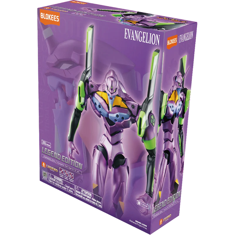 Evangelion Blokees Evangelion Test Type-01 TV ver. Legend Edition "Evangelion" | Blokees Model Kit (Copy)