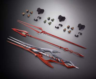 METAL BUILD Evangelion 30th – 3 Spears Set (with Alternate Color Spear) | Bandai Tamashii Nations
