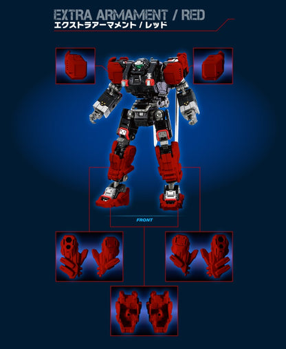 TM-25 Tactical Mover Extra Armament: Pack 1 Diaclone