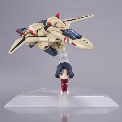 Macross Plus Tiny Session YF-19 (Isamu Alva Dyson Use) with Myung Fang Lone jet mode