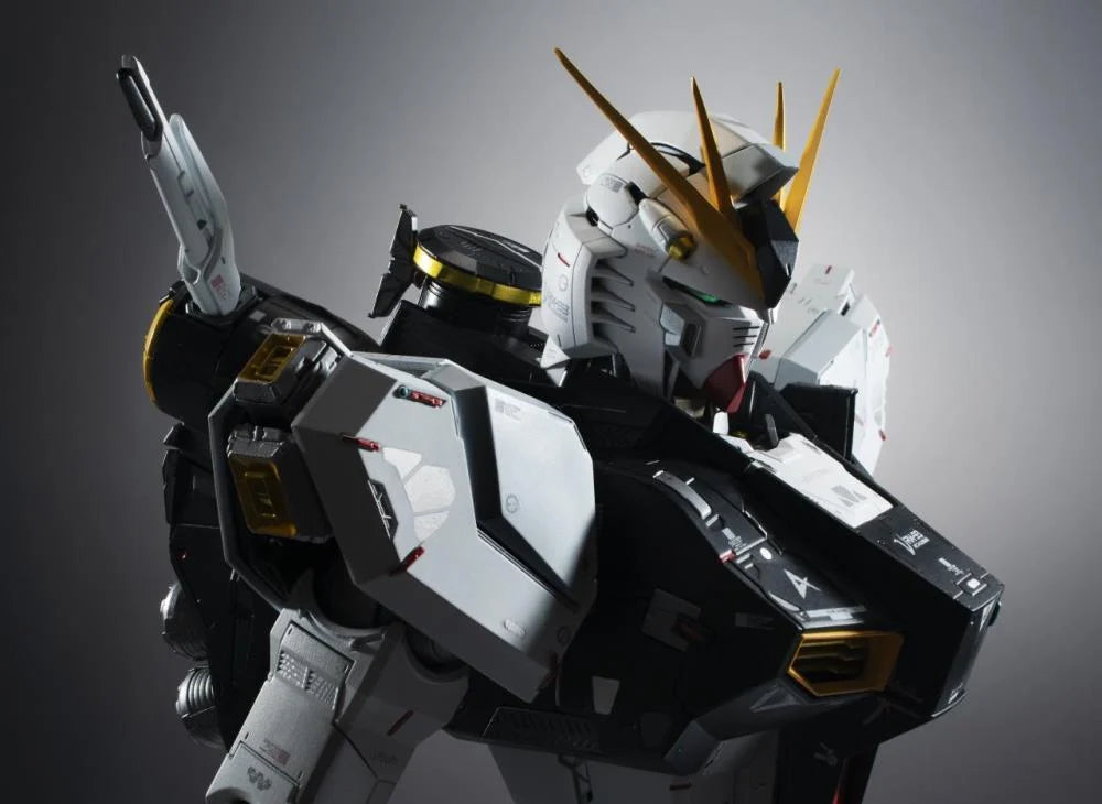 Mobile Suit Gundam Char's Counterattack Metal Structure RX-93 Nu Gundam close up