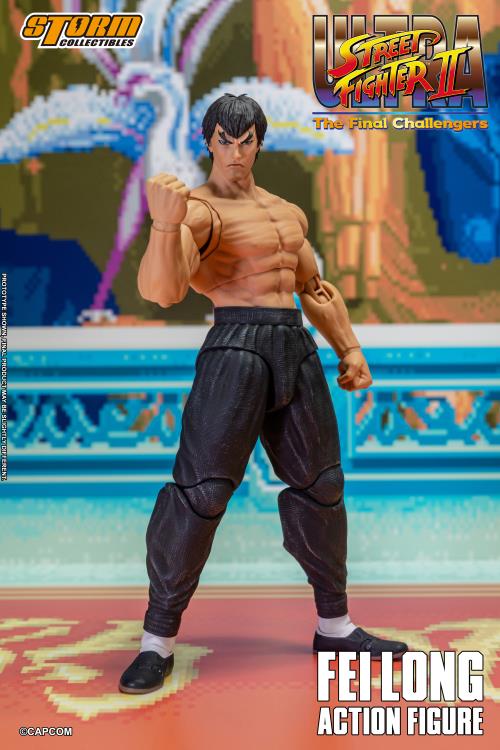 Fei Long "Ultra Street Fighter II: The Final Challengers" - Storm Collectibles Action Figure