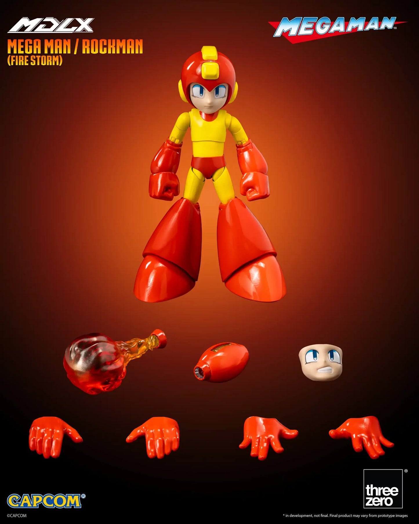 MDLX Mega Man / Rockman (Fire Storm)