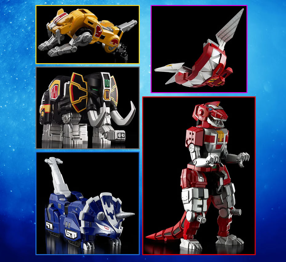 Furai Model Mighty Morphin Power Rangers Megazord Model Kit (Reissue) | Flame Toys