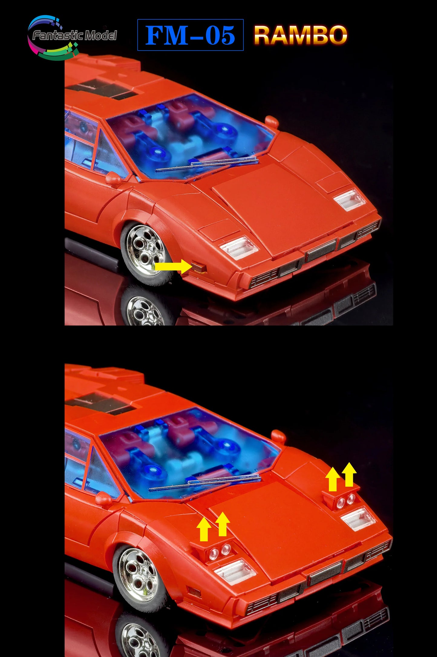 Fantastic Model FM-05 Rambo (Sideswipe) Transformers | Fans Toys