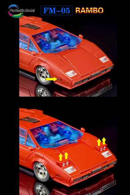 Fantastic Model FM-05 Rambo (Sideswipe) Transformers | Fans Toys
