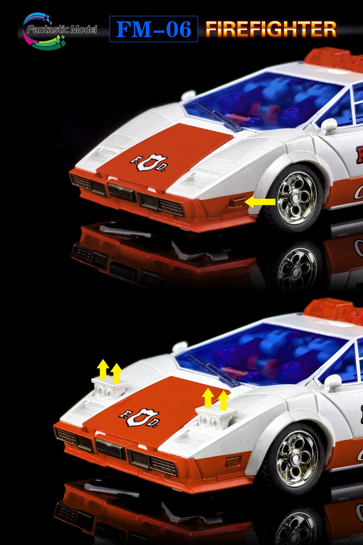 Fantastic Model FM-06 Firefighter (Red Alert) Transformers | Fans Toys