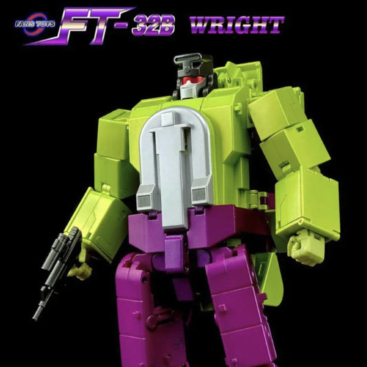 Transformers Fans Toys FT-32B Wright (Constructicon Scavenger) close up
