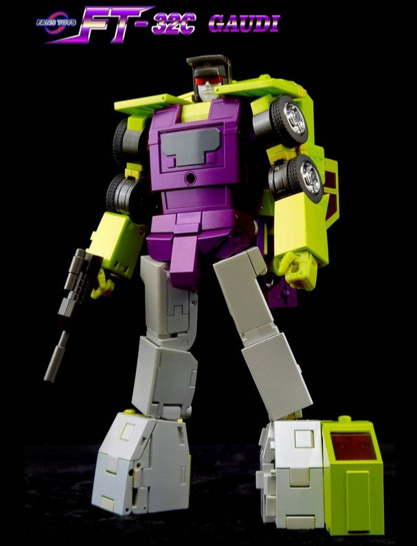 Pre Order FT-32C Gaudi (Constructicon Hook) Transformers - Fans Toys