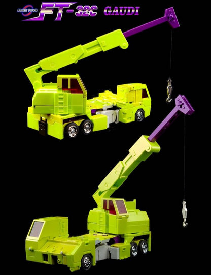 Pre Order FT-32C Gaudi (Constructicon Hook) Transformers - Fans Toys
