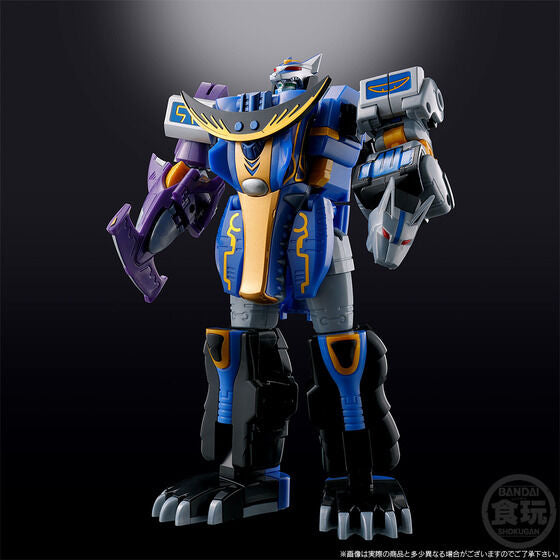 SMP Hyakujuu Gattai GaoHunter Blue Moon Version Model Kit "Shokugan Modeling Project" Exclusive | Bandai Hobby