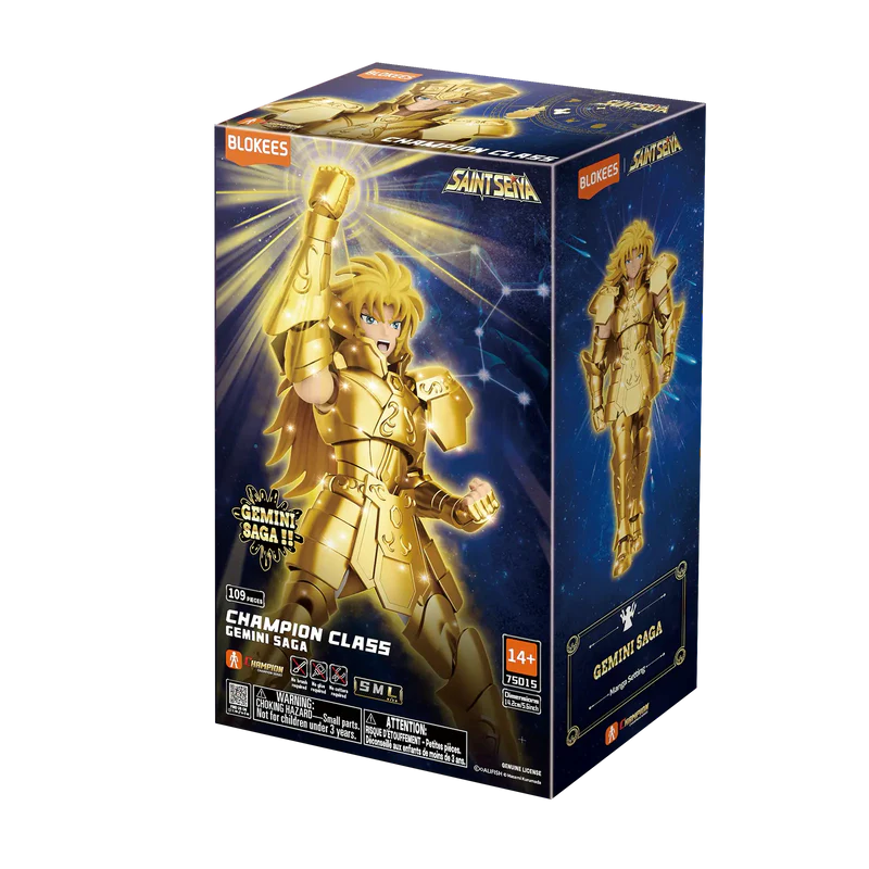 Saint Seiya Blokees Gemini Saga Champion Class "Saint Seiya" | Blokees Model Kit