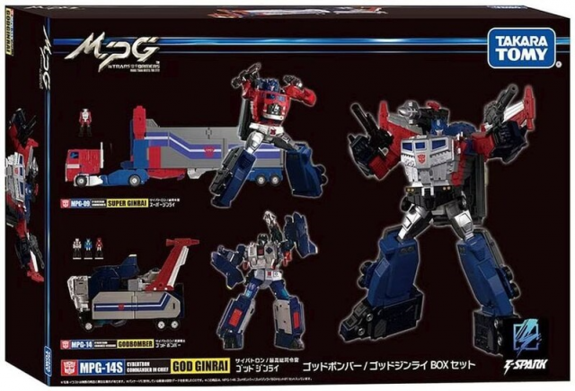 Pre Order T-Spark Transformers Masterpiece G MPG-14S God Bomber Box Set