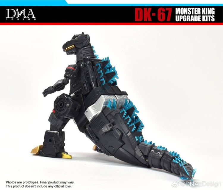 Pre Order DNA Design DK-67 Upgrade Kit for Godzilla Megatron crossover | Transformers Enhancement Parts