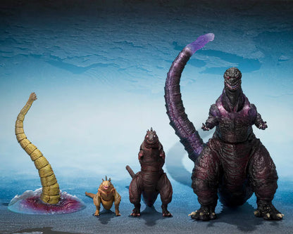 S.H.MonsterArts Godzilla (2016) The Second Form & Third Form & Giant Unidentified Creature Set "Shin Godzilla" | Bandai Tamashii Nations