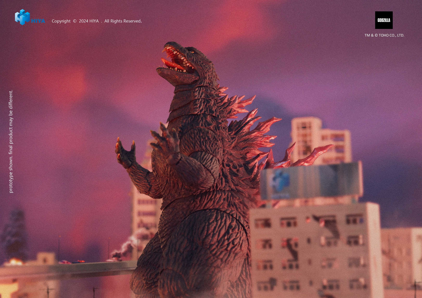 Pre Order Godzilla PX "Godzilla 2000 Millennium" - Hiya Toys Exquisite Basic Series