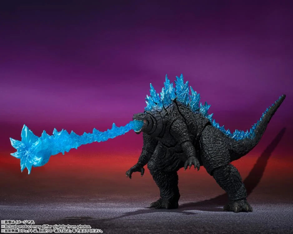 Godzilla x Kong: The New Empire S.H.MonsterArts Godzilla breath view