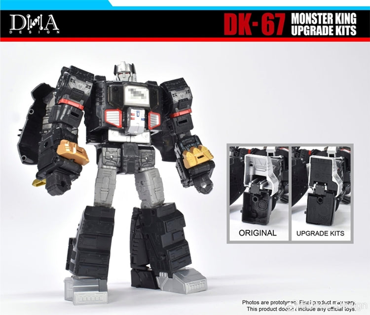 Pre Order DNA Design DK-67 Upgrade Kit for Godzilla Megatron crossover | Transformers Enhancement Parts