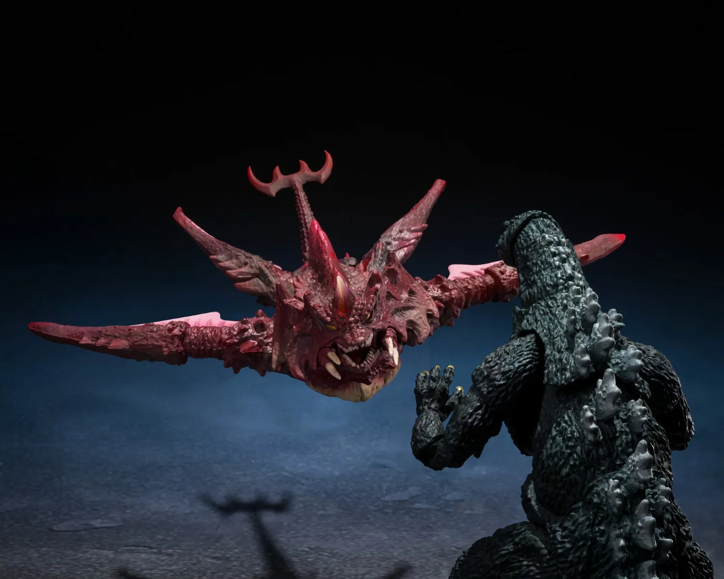 S.H.Monsterarts Godzilla Jr & Destoroyah Evolution Set "Godzilla" | Bandai Tamashii Nations